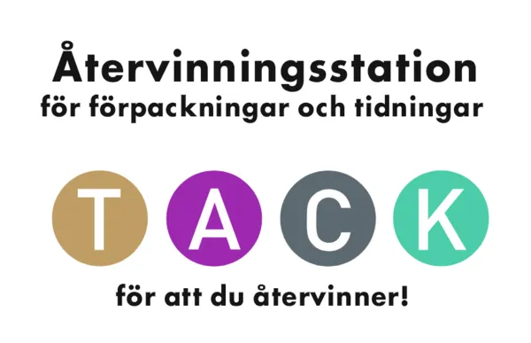 Kategoribild för Återvinningsstationer